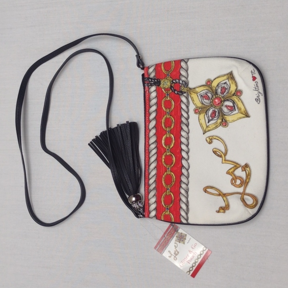 Brighton glitter and go pouch purse